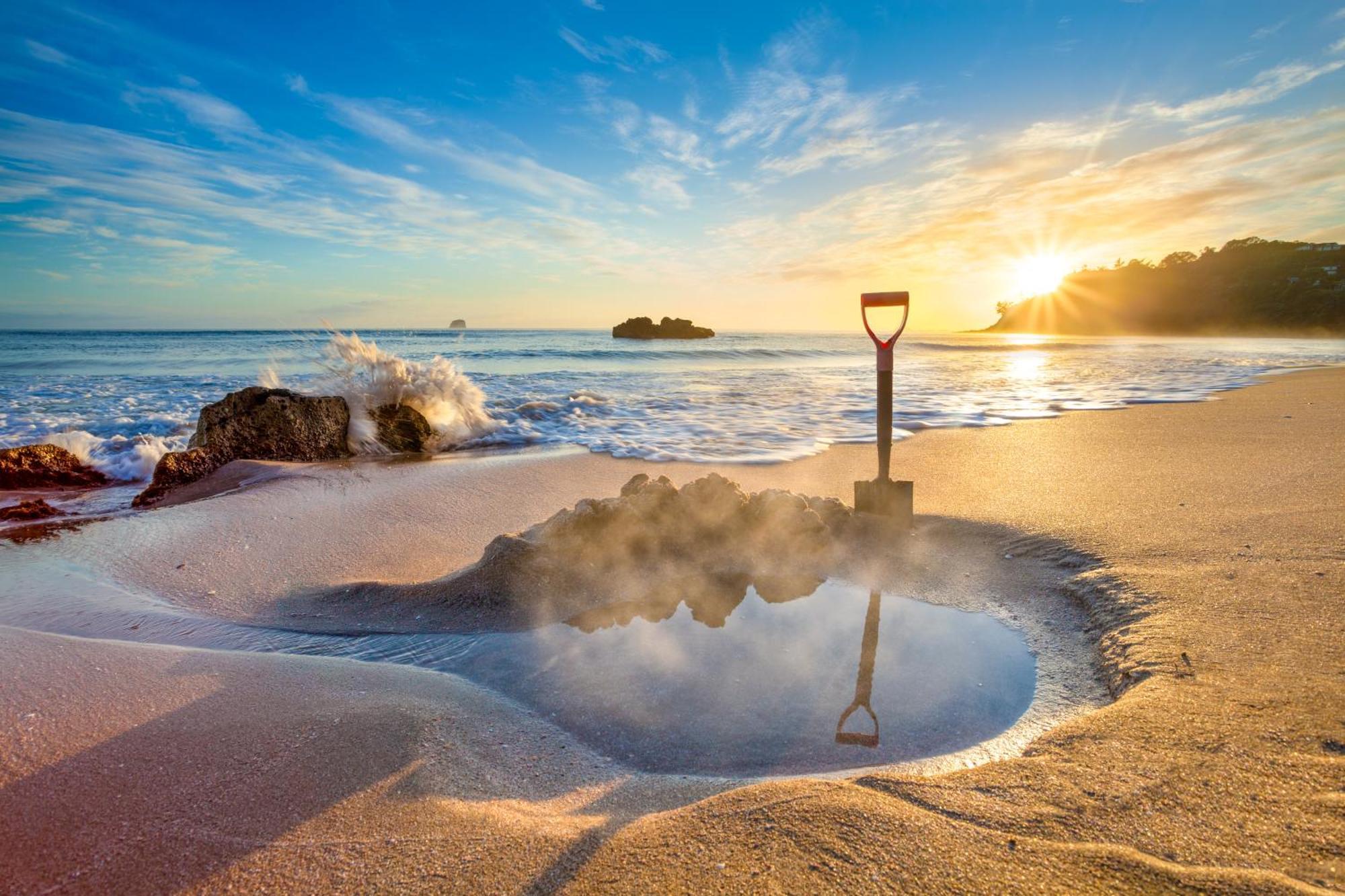Hot Water Beach Bure Wai Hotwater Beach Buitenkant foto